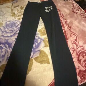 Abercrombie & Fitch Black Pull-On Lounge Pants